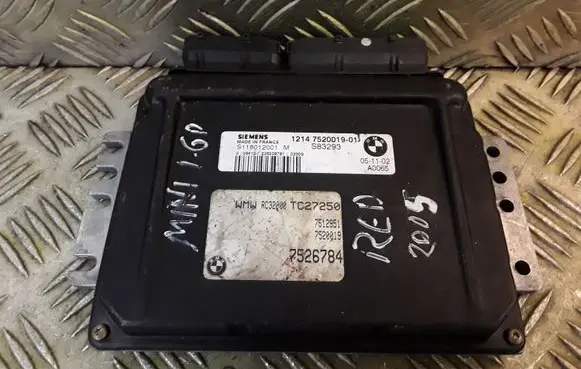 Mini One - Cooper Coupe R56 Engine control unit/module 7520019