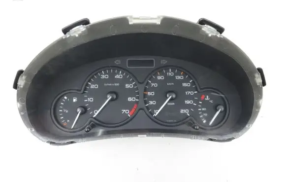 Peugeot 206 Speedometer (instrument cluster) 9651740180