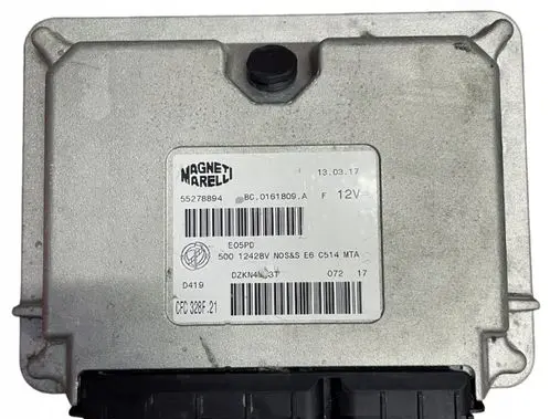Fiat 500 Engine control unit/module 55278894 CFC328F21