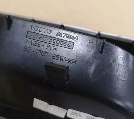 Volvo V50 Electric window control switch 869669