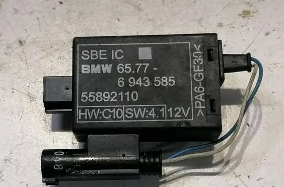BMW 7 E65 E66 Seat pressure sensor 6943585 55892110