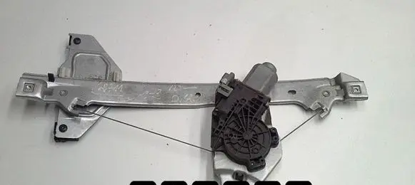 Front door window regulator with motor