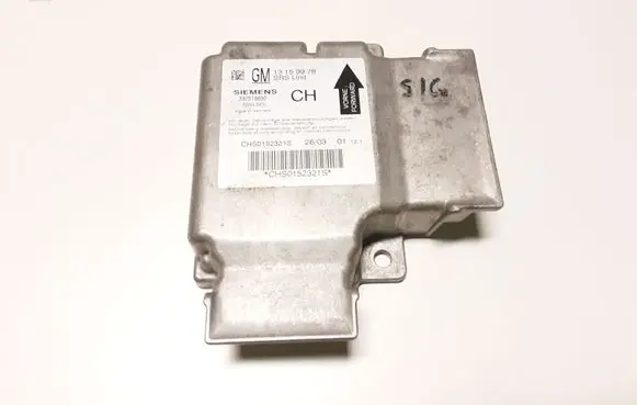 Opel Signum Airbag control unit/module 13159978 330518650 5WK43470