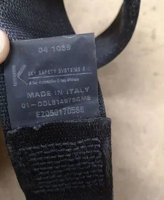 Opel Vectra C Rear seatbelt 041039