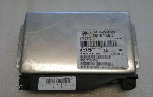 Audi A6 S6 C5 4B Gearbox control unit/module 4B0927156B 0260002514 0501005679