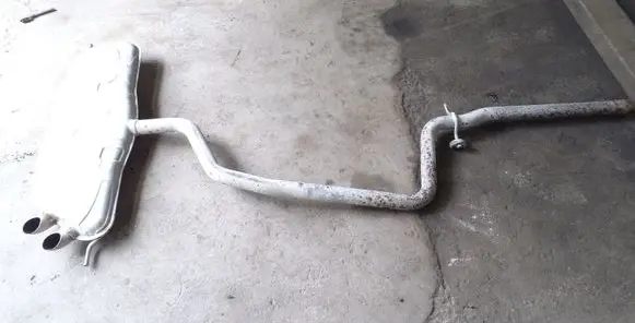 Volkswagen Touran I Muffler/silencer 1K0253011M 1K0120P