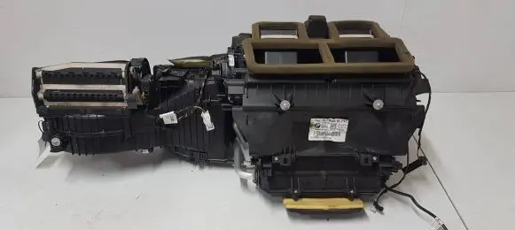 Interior heater climate box assembly