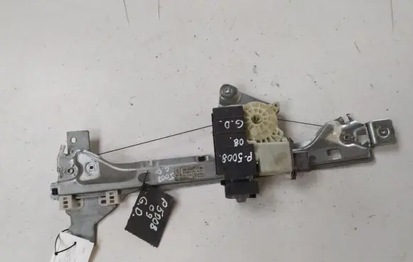 Peugeot 5008 Rear door window regulator with motor 9683671780 912031101