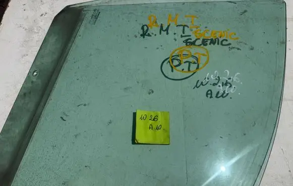 Renault Scenic I Rear windscreen/windshield window 79565655