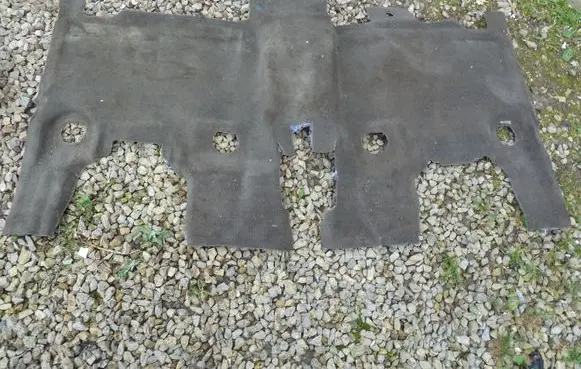 Jeep Grand Cherokee Rear floor carpet liner 