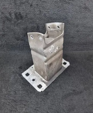 Front bumper shock/impact absorber
