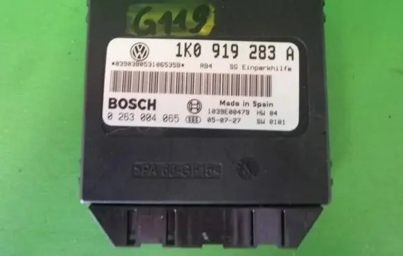 Volkswagen Touran I Parking PDC control unit/module 1K0919283A G119