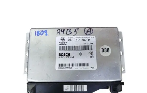 Audi A4 S4 B5 8D ESP (stability system) control unit 8D0907389D 0265109463