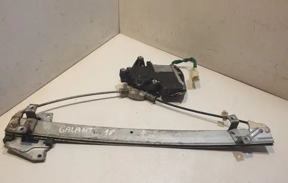 Mitsubishi Galant Front door window regulator with motor 0620200093