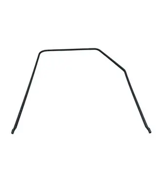 Front door glass trim molding