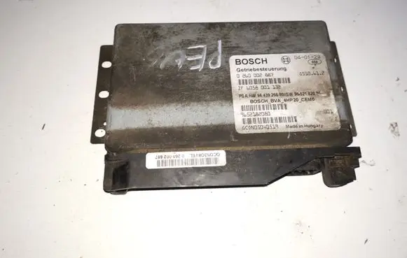 Peugeot 607 Gearbox control unit/module 0260002887 9652182080