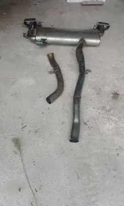 BMW X3 G01 Rear muffler/silencer tail pipe 8487184 18308010