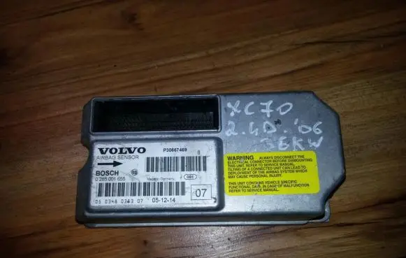 Volvo XC70 Airbag control unit/module 0285001655 p30667469
