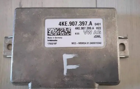 Audi A6 S6 C8 4K Camera control unit module 4KE907397A 4KE907399A