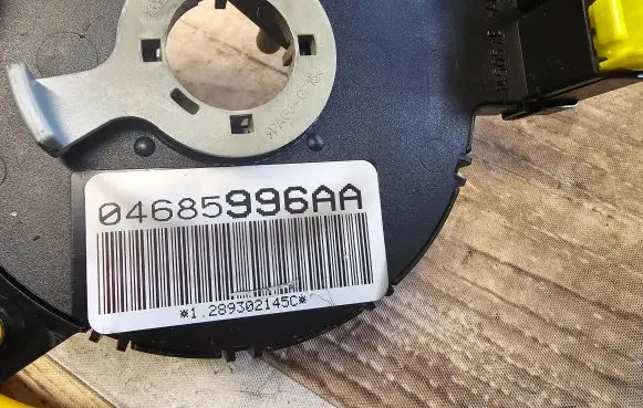 Chrysler Pacifica Airbag slip ring squib (SRS ring) 04685996AA 04685865AC