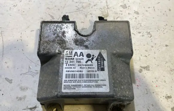 Opel Zafira B Airbag control unit/module 13241766