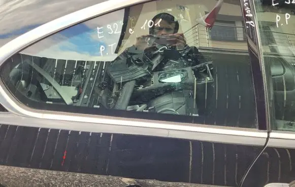 BMW 3 E92 E93 Front triangle window/glass