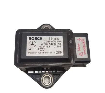 Mercedes-Benz A W168 ESP acceleration yaw rate sensor 0265005246 0024784 A0025426618