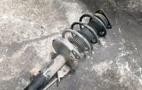 Ford C-MAX I Front shock absorber with coil spring