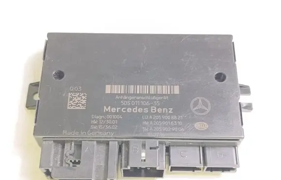 Mercedes-Benz C W205 Tow bar trailer control unit/module A2059008821 A2059016310 A2059029006