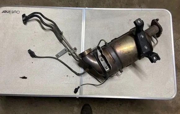 Catalyst/FAP/DPF particulate filter