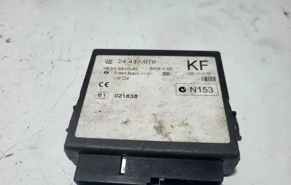 Opel Zafira A Comfort/convenience module 24437076 F005V00155 021838