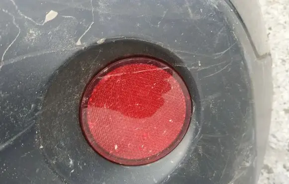 Nissan Qashqai Rear tail light reflector