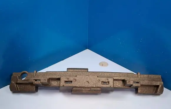 Front bumper foam support bar