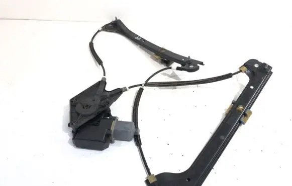 Front door window regulator with motor