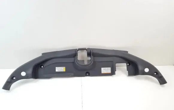 Engine bonnet/hood lock trim molding