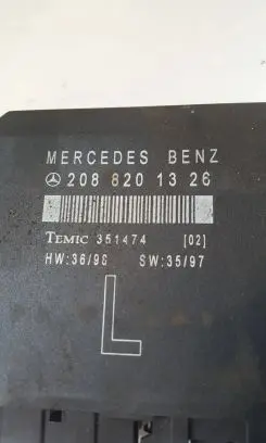 Mercedes-Benz E W210 Door control unit/module 2088201326 351474 2088201002