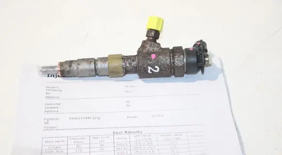 Peugeot Partner Fuel injector 0445110340