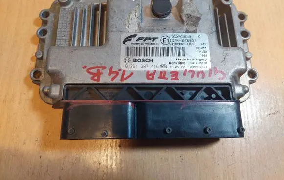 Alfa Romeo Giulietta Engine control unit/module ECU 0261S07416 55245639 67R000031