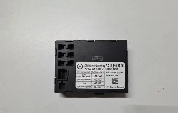 Mercedes-Benz E W211 Gateway control module 410213005008 A2115402945
