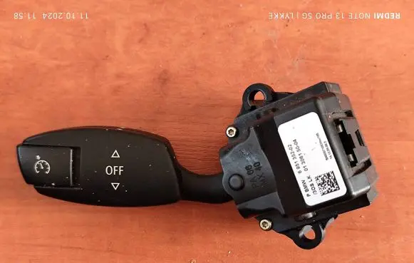 BMW 5 E60 E61 Cruise control stalk 6951352 0130615004 SN00071053480105