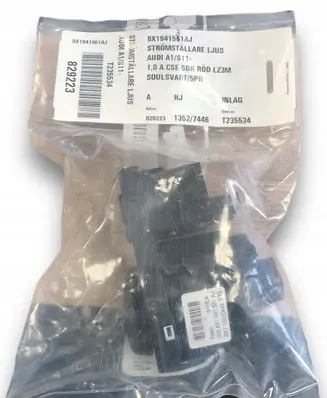 Audi A1 Light switch 8X1941531AJ