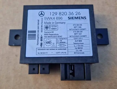 Mercedes-Benz S W140 Immobilizer control unit/module 1298203626 5WK4696