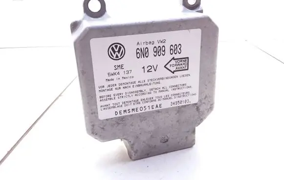 Volkswagen PASSAT B3 Airbag control unit/module 6N0909603 5WK4137