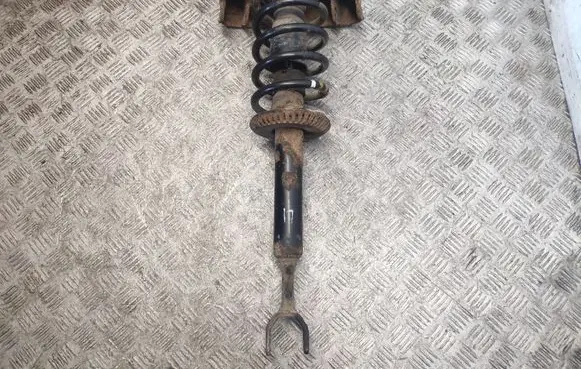 Front shock absorber with coil spring