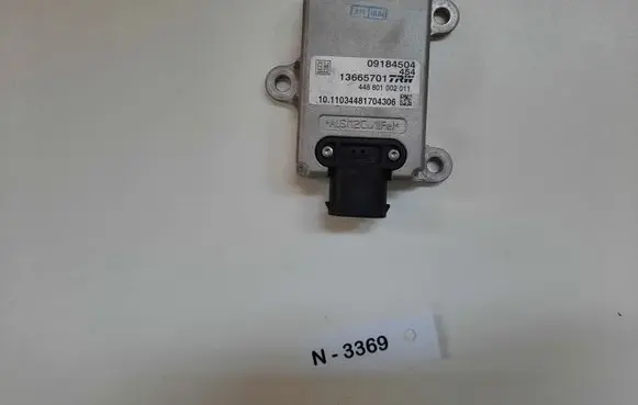 Opel Signum ESP acceleration yaw rate sensor 09184504