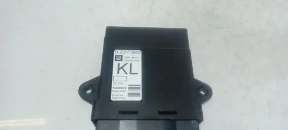 Opel Vectra C Door central lock control unit/module 9227560