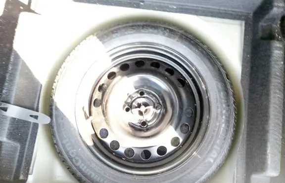 Opel Meriva A R14 spare wheel 