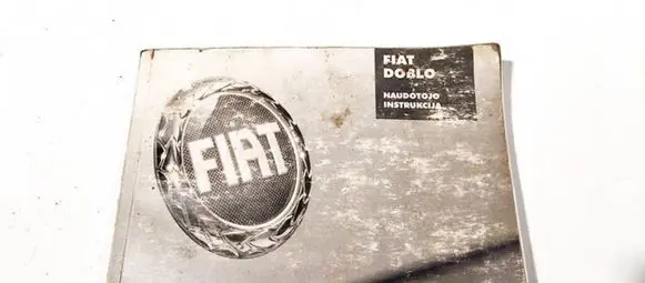 Fiat Doblo Owners service history hand book 