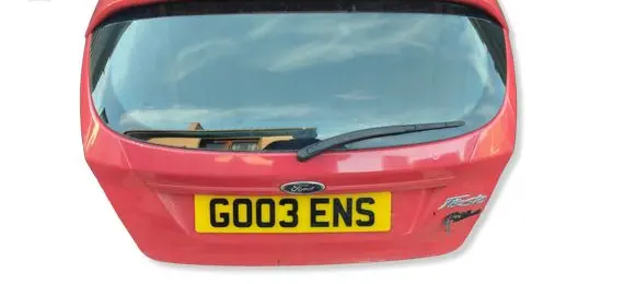 Ford Fiesta Tailgate/trunk/boot lid FIESTAKLAPATYLNA