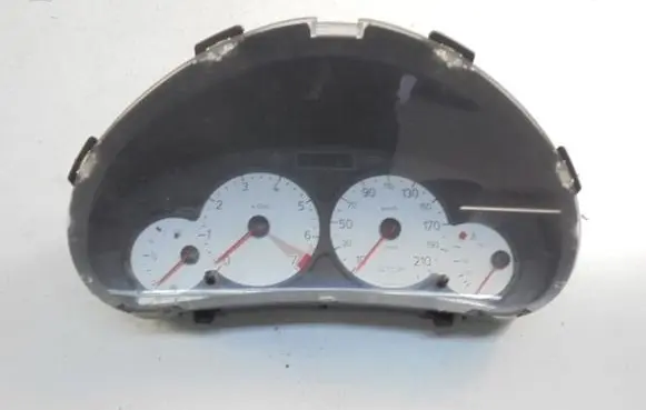 Peugeot 206 CC Speedometer (instrument cluster) 9659730880